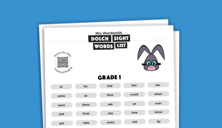 Dolch sight words list: 1st grade