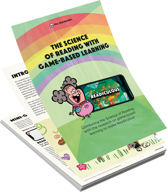 The Science of Reading with Game-Based Learning - Readiculous