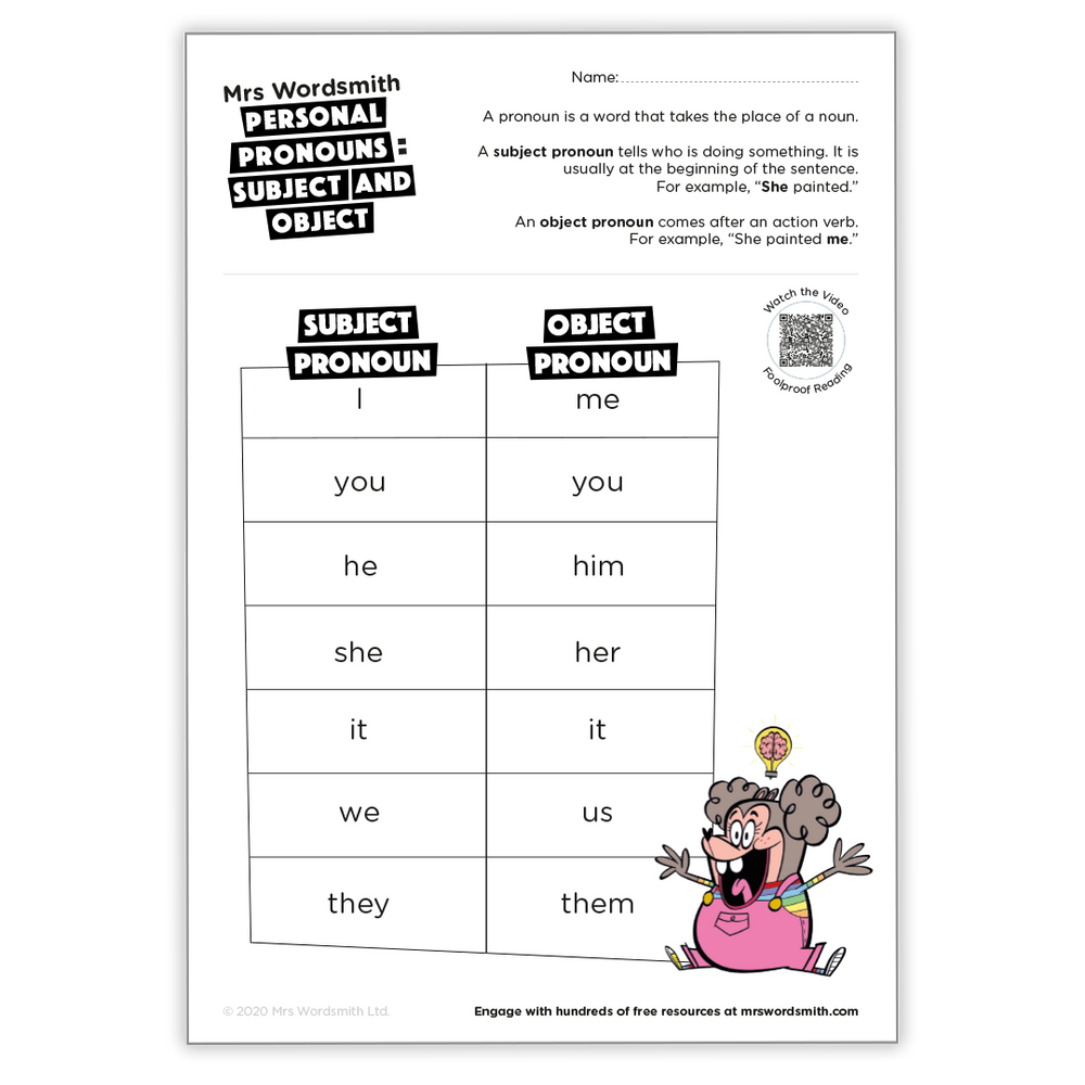 personal-pronouns-subject-and-object-activity