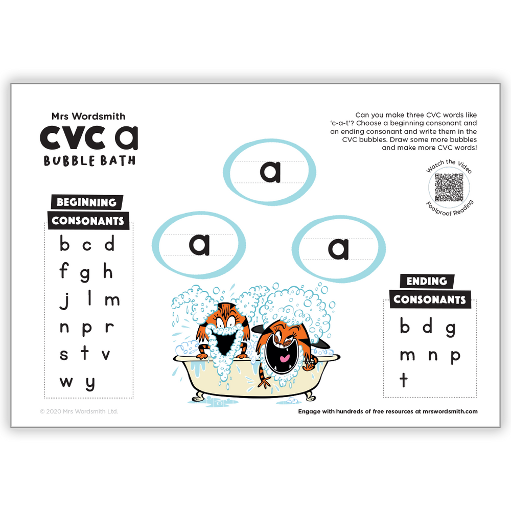 what-are-cvc-words-activity