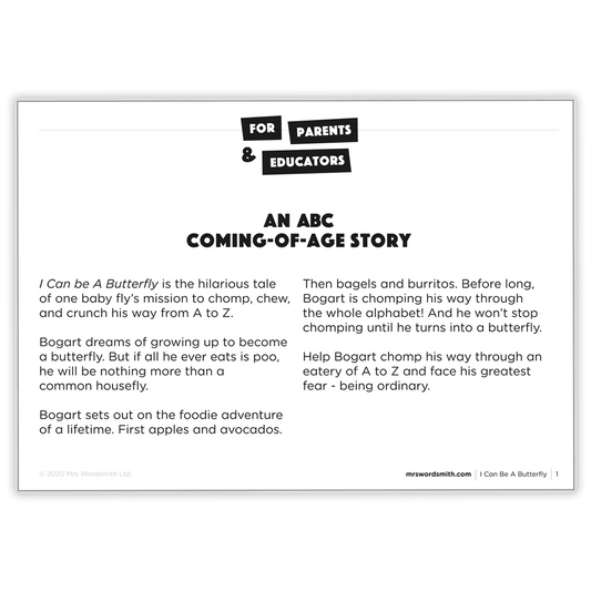 ABC Story I Can Be A Butterfly carousel image