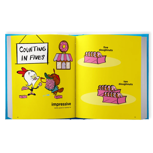 MEL Word Book - Counting in Fives with Doughnuts