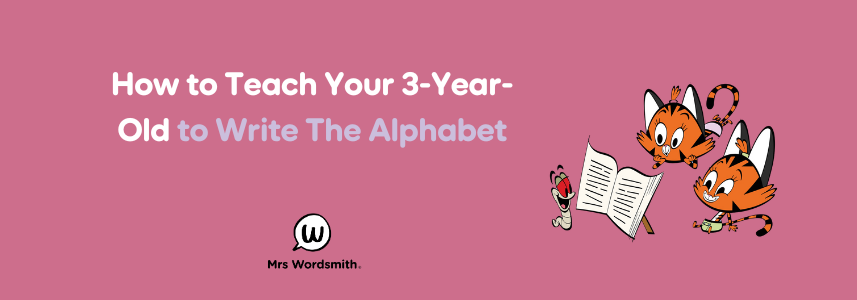 how to teach a 3 year old to write letters