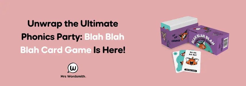 Unwrap the Ultimate Phonics Party: Blah Blah Blah Card Game Is Here!