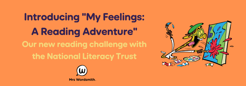 Introducing "My Feelings: A Reading Adventure" — our new reading challenge with the National Literacy Trust