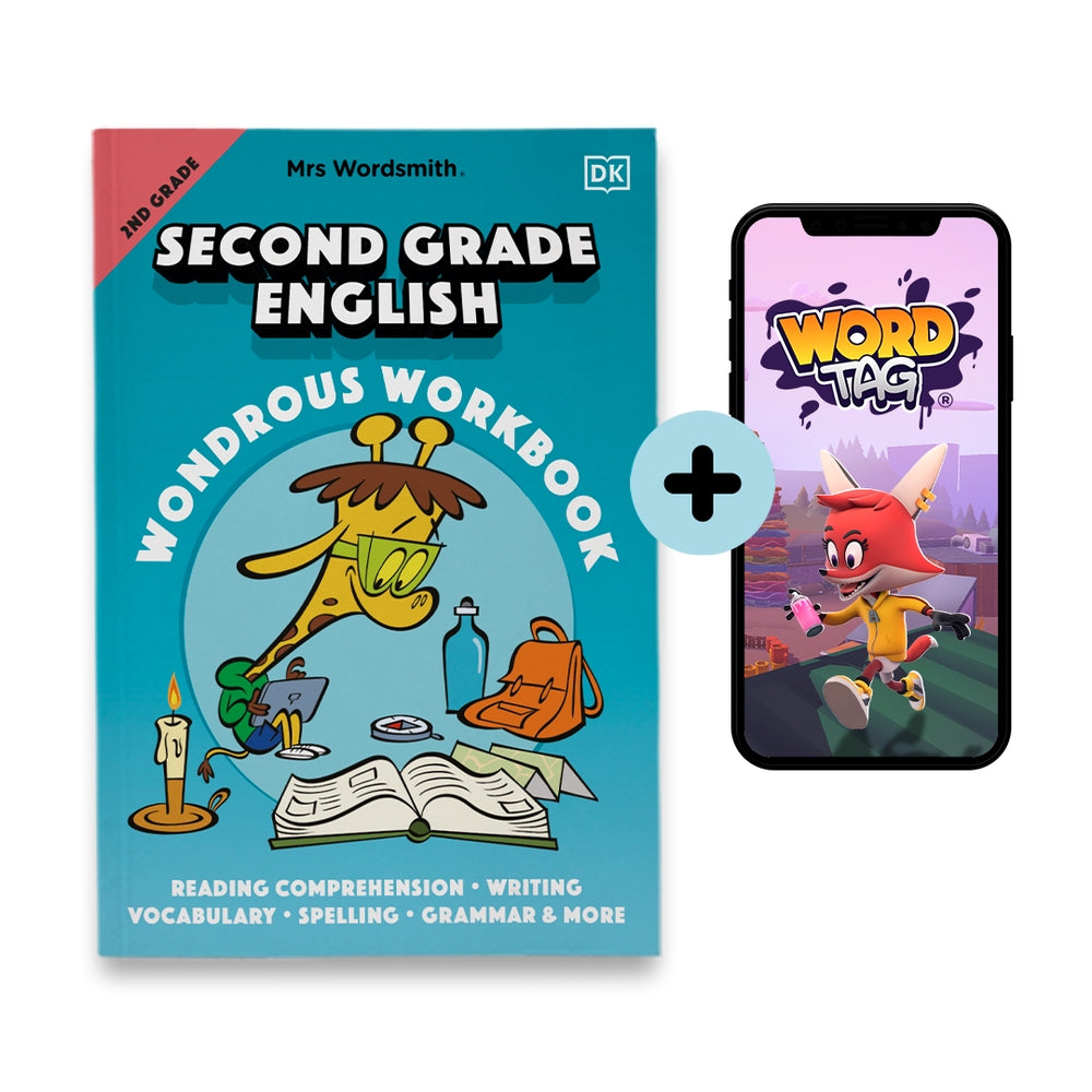 Product image of the Mrs Wordsmith Second Grade English Wondrous Workbook