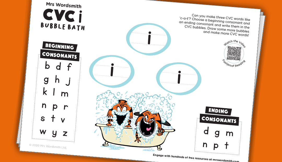 CVC words: i