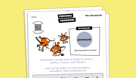 Personal pronouns