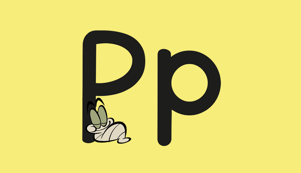 The letter P