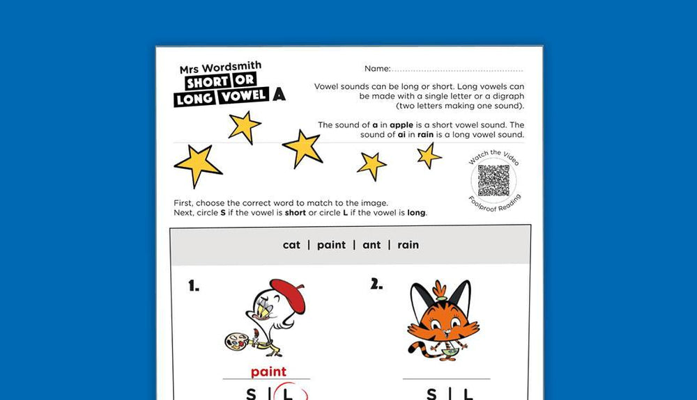 Short or long vowel: a