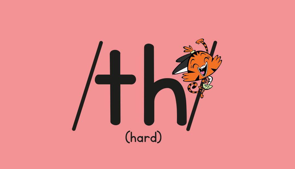 The phoneme /th/ (hard)