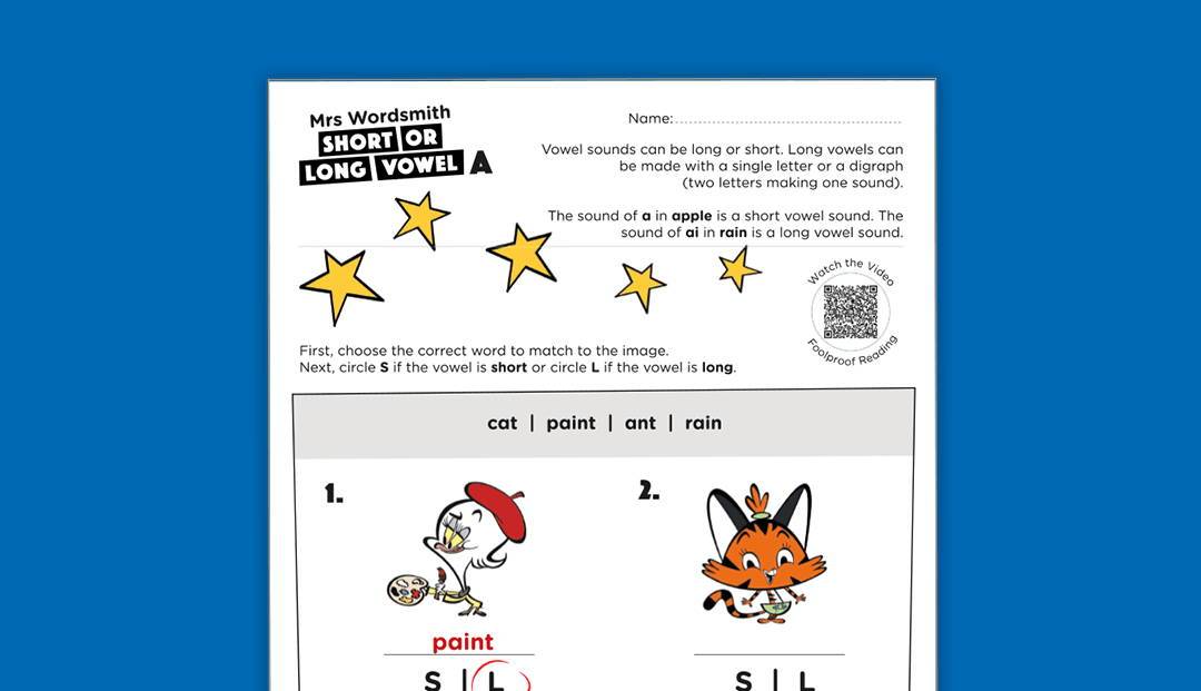 Short or long vowel: a