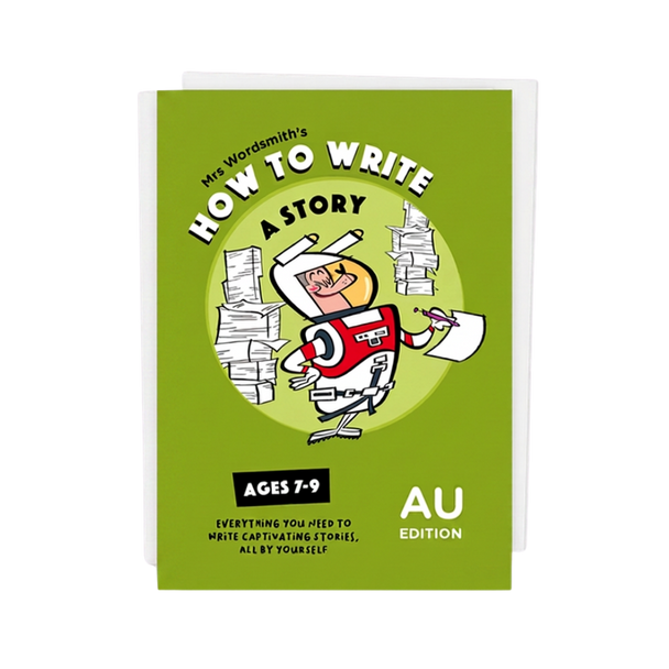 How to Write a Story Ages 7-9 + 3 months of Word Tag Video Game