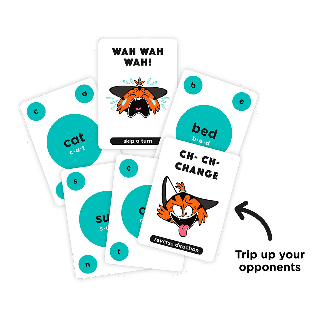 Blah Phonics Card Game: Fun Learning for Kids