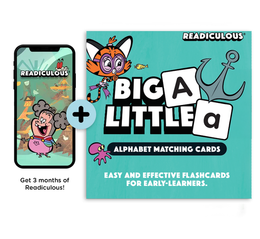 Big A Little Alphabet Cards