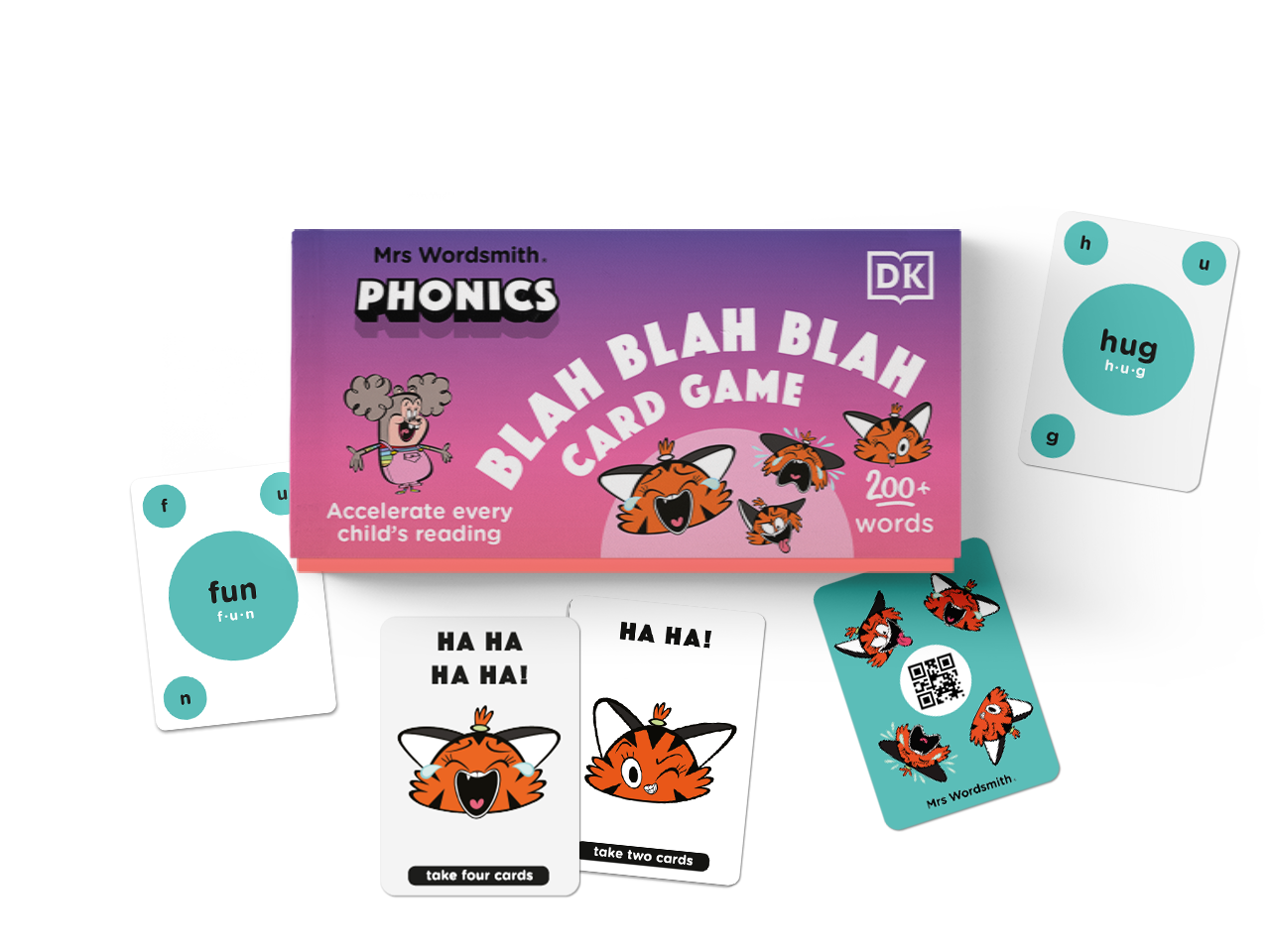 Blah Phonics Card Game: Fun Learning for Kids