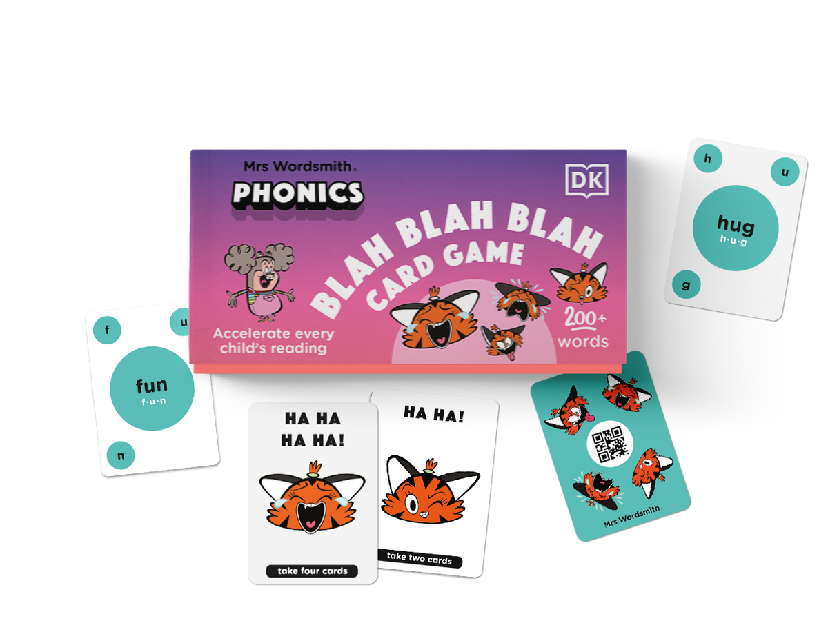 Blah Phonics Card Game: Fun Learning for Kids