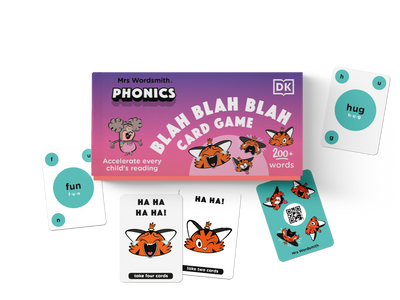Blah Blah Blah Phonics Card Game