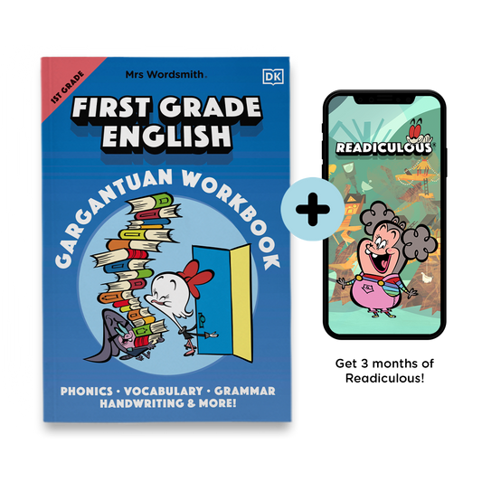 First Grade English Gargantuan Workbook
