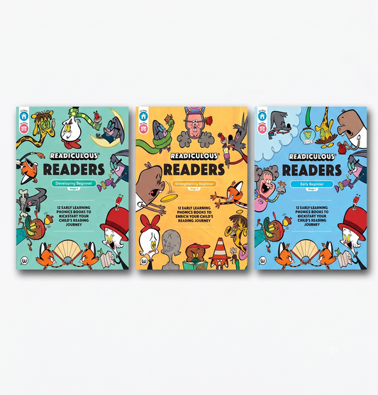 Readiculous Readers: Complete Bundle (Stages 1, 2 & 3)