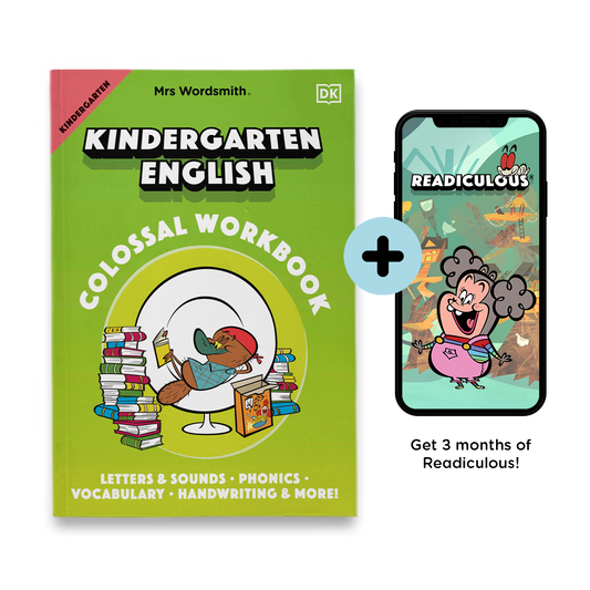 Kindergarten English Colossal Workbook