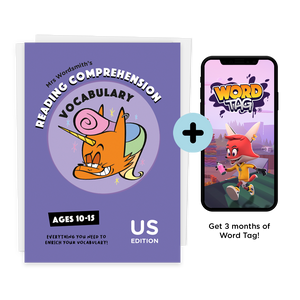 Reading Comprehension Vocabulary + 3 months of Word Tag ® Video Game