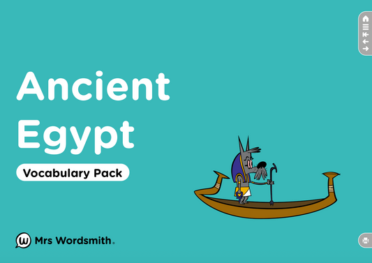 Curriculum Word Pack: Ancient Egypt