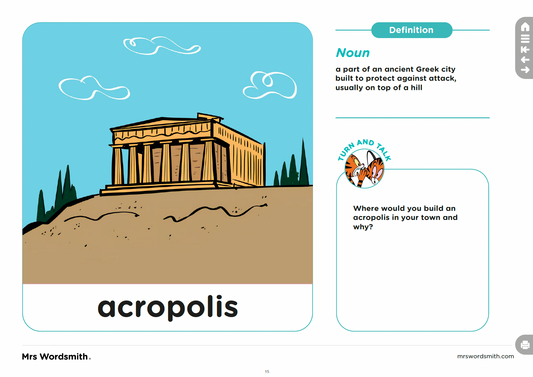 Curriculum Word Pack: Ancient Greece