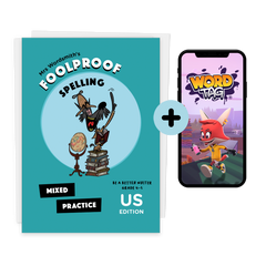 Foolproof Spelling Mixed Practice Grade 4-5 US Edition with Word Tag game