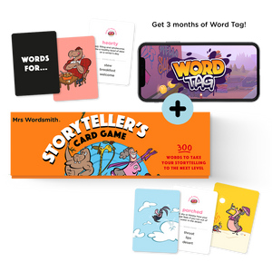 Storyteller’s Card Game + 3 months of Word Tag ® Video Game