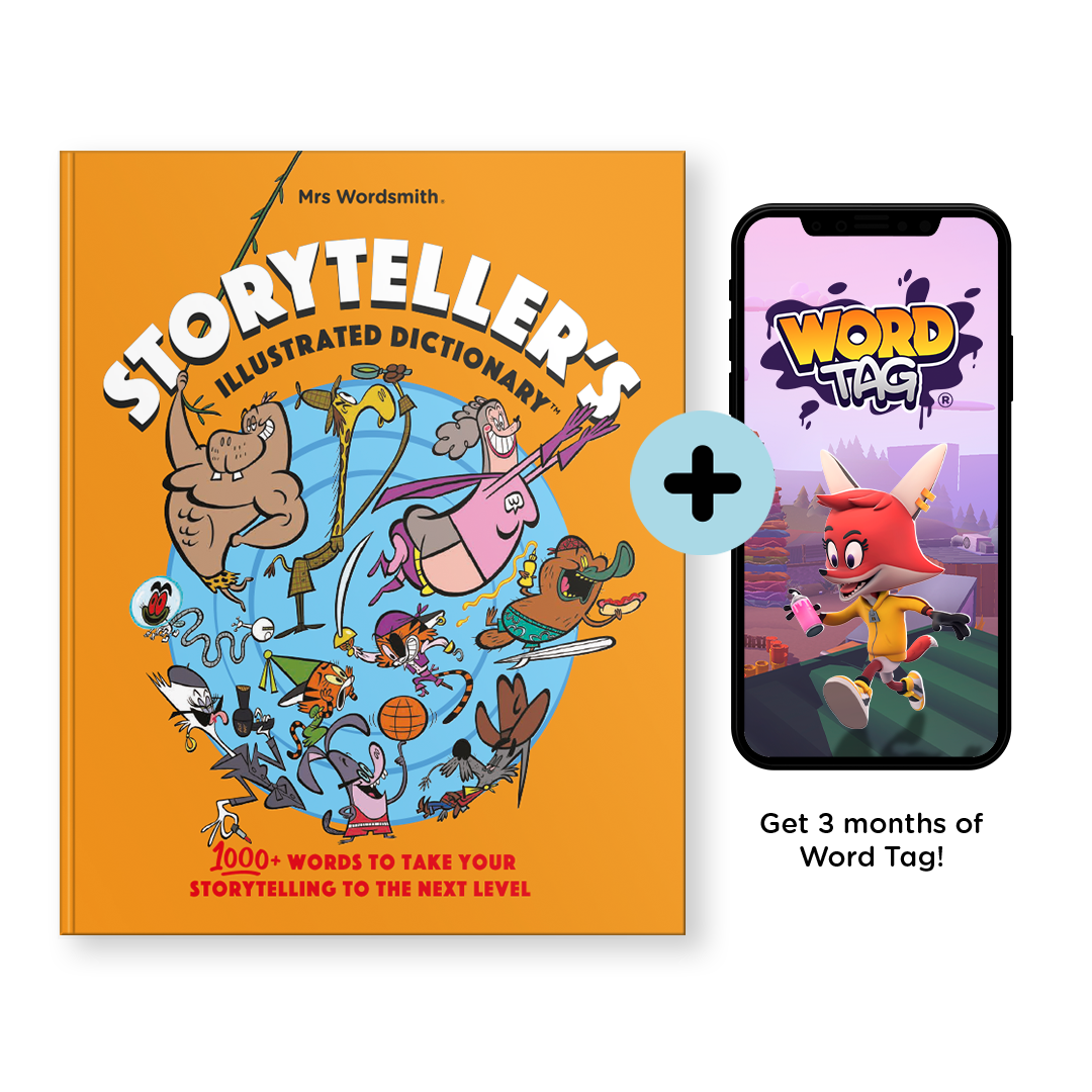 Storyteller’s Illustrated Dictionary + 3 months of Word Tag 