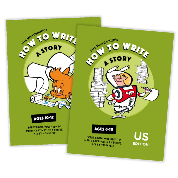 Mrs. Wordsmith's How to Write a Story Collection Cover (US Edition)