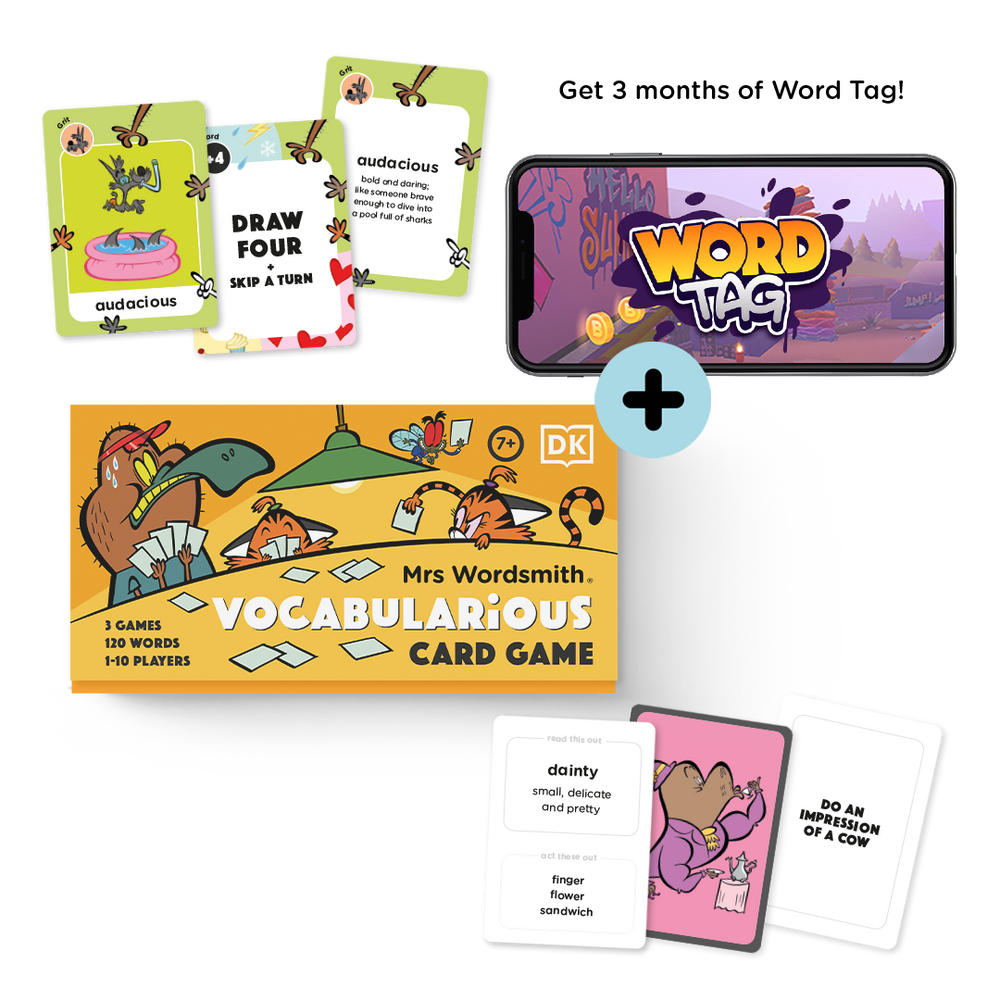 Vocabularious + 3 months of Word Tag ® Video Game - Mrs Wordsmith US