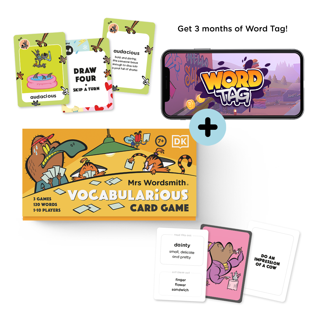 Vocabularious + 3 months of Word Tag ® Video Game - Mrs Wordsmith US