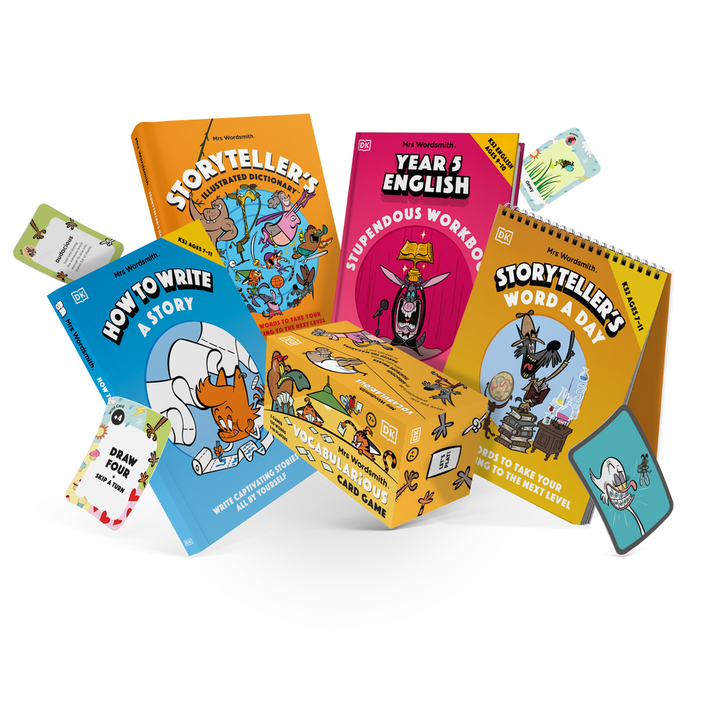 Workbooks & Vocabularious Card Game