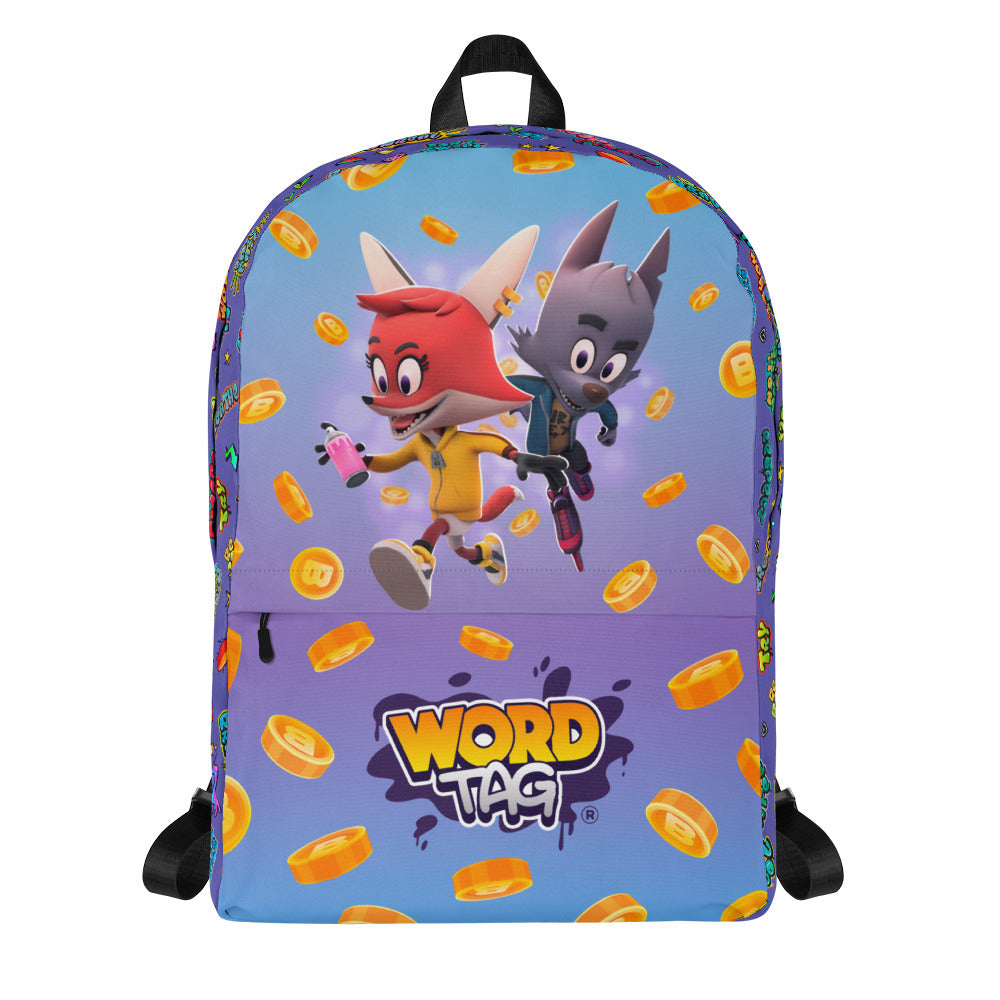 Word Tag Backpack: Stylish and Functional for Everyday Use