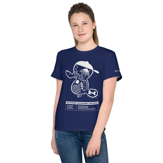 Foodie Anatomy youth t-shirt