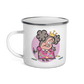 Bearnice's Delightfully Daring Coffee Mug - Enamel