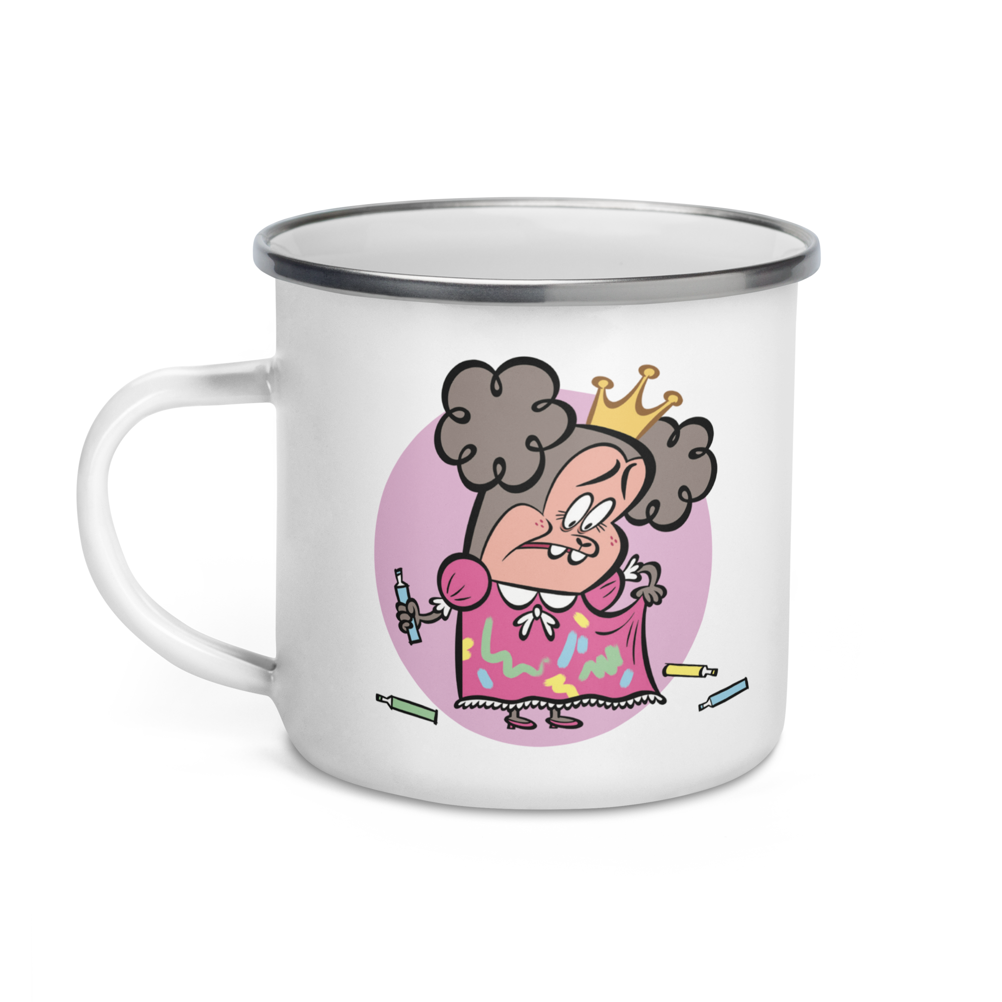 Bearnices Delightfully Daring Coffee Mug Enamel