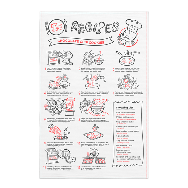 Plato's Recipes Chocolate Chip Cookies