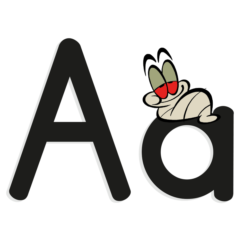 Uppercase letter best sale and lowercase letter