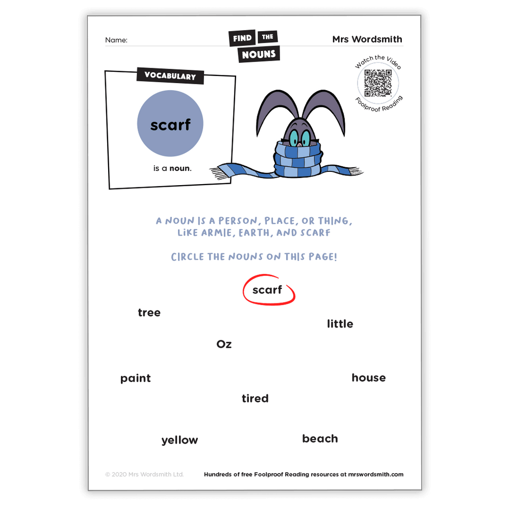 Square Noun What is a noun?
