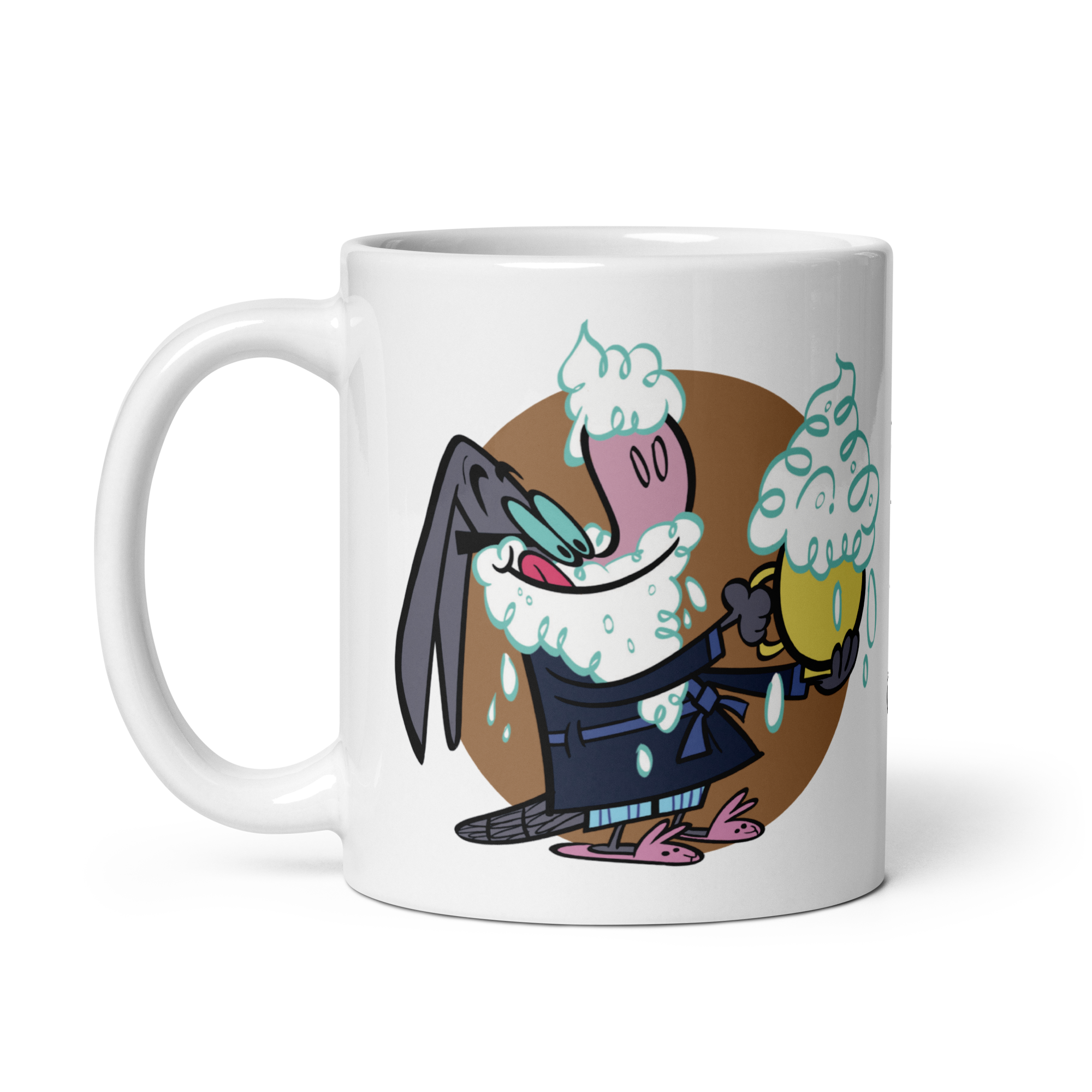 Armies Magnificent Milk Mustache Coffee Mug Ceramic