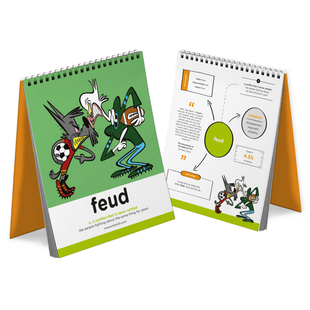 Mrs Wordsmith Storyteller's Word a Day learning book