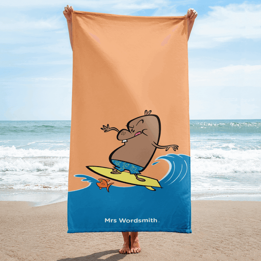 Brick's Surf's-Up Splash Towel