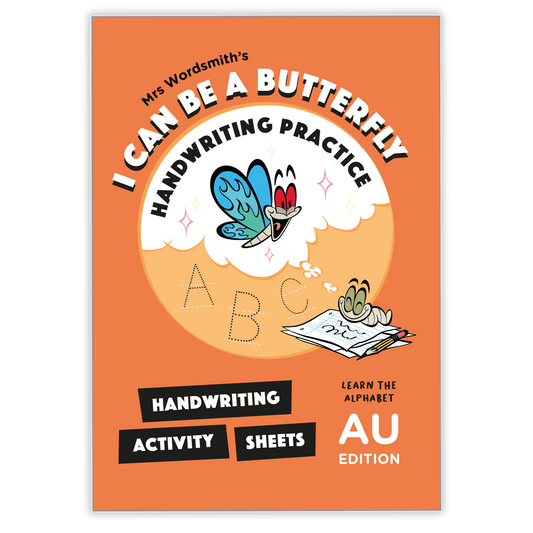 I Can Be a Butterfly - Handwriting Sheets