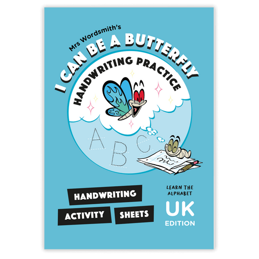 I Can Be a Butterfly - Handwriting Sheets