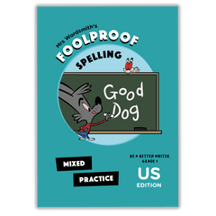 Grade 1 Mixed Spelling Practice Collection Cover - US Edition