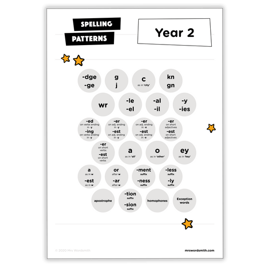 Spelling Year 2 Mixed Practice + 3 months of Word Tag ® Video Game