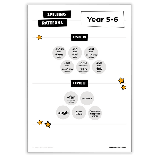 Spelling Year 5-6 Targeted Practice + 3 months of Word Tag ® Video Game